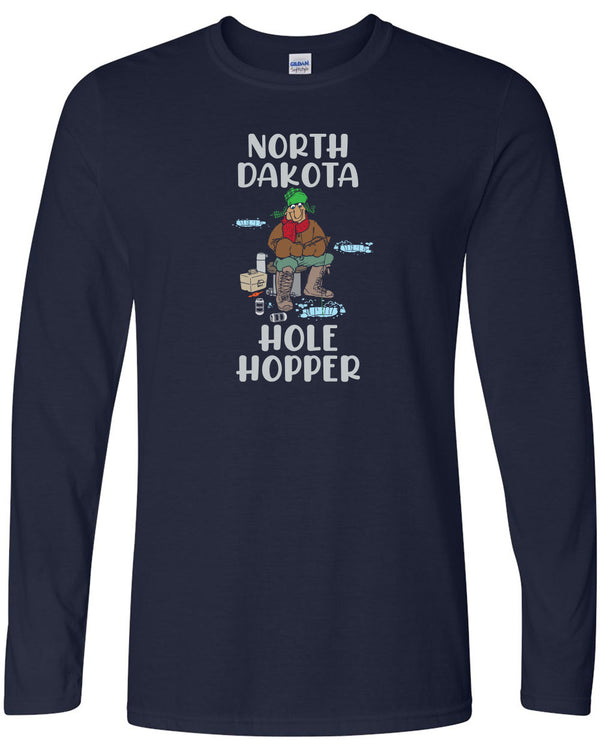 Hole Hopper North Dakota - Long Sleeve