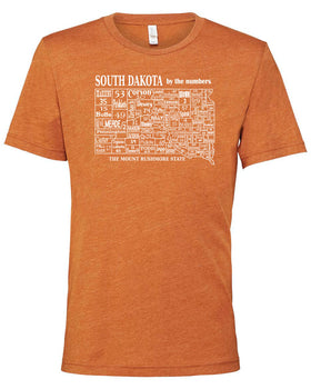 South Dakota Counties Tee Shirt