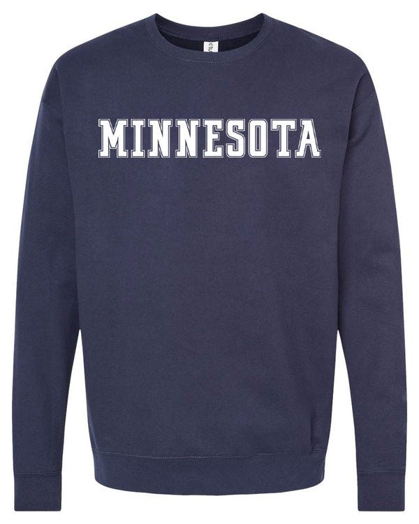 Statement - Minnesota - Crew Neck Sweatshirt Navy