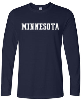 Statement - Minnesota - Long Sleeve Navy