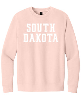 Statement - South Dakota - Crew Neck Sweatshirt Rosewater Pink