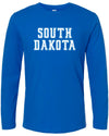 Statement - South Dakota - Long Sleeve Tee Royal