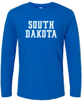 Statement - South Dakota - Long Sleeve Tee Royal