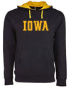 Statement - Iowa - Hoodie Black and Gold